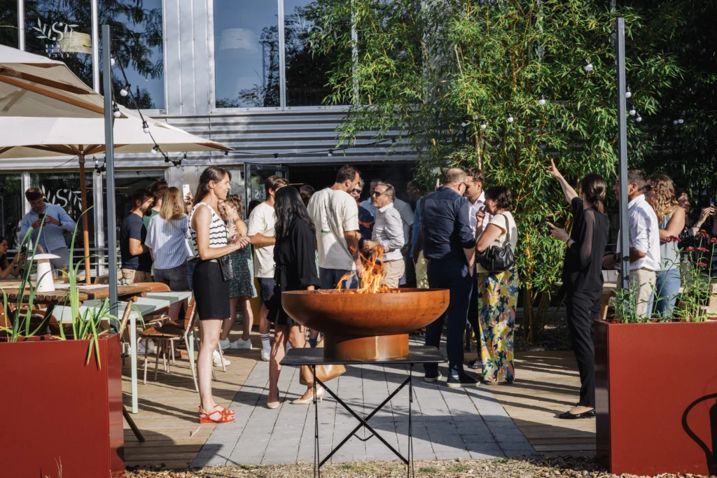 Afterwork en terrasse chez Pixel, bar à Bègles Bordeaux Sud